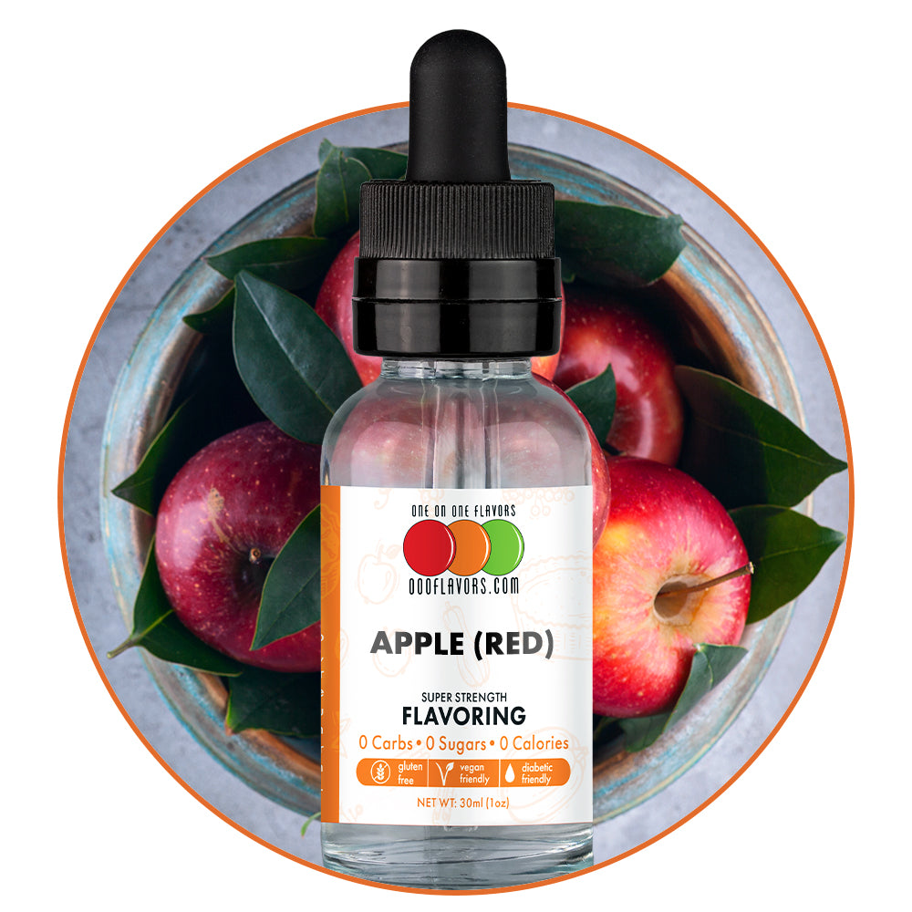 Apple (Gala) Flavored Liquid Concentrate - Natural – One on One Flavors