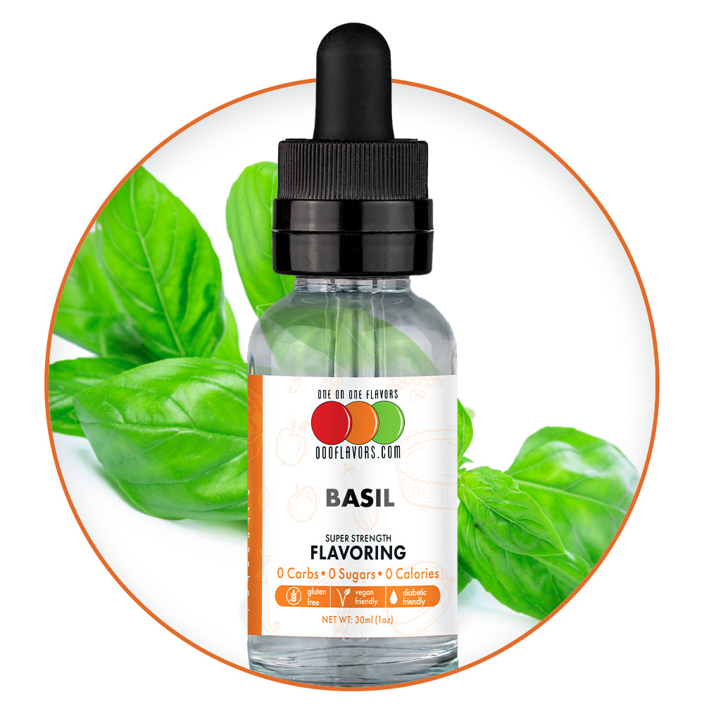 Basil Flavored Liquid Concentrate