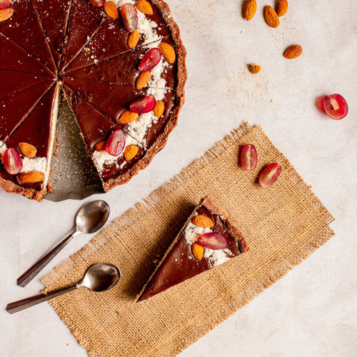 Chocolate Coconut Tart