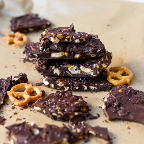 Chocolate Covered Caramel “Pretzel”