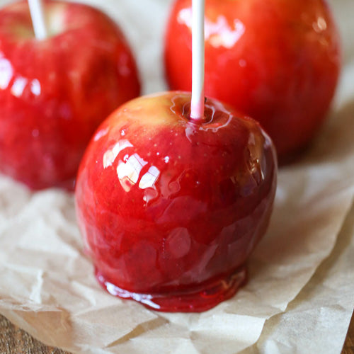 Cinnamon Roll Candy Apples