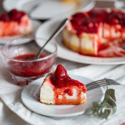 Keto Strawberry Cheesecake