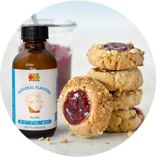 Herb-Friendly Thumbprint Tea Cookies