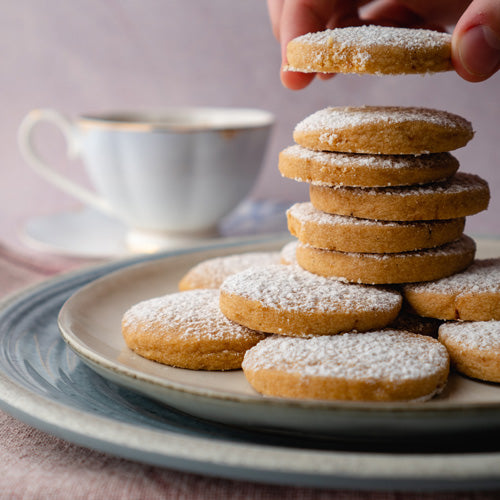 White Chocolate Mocha Shortbread