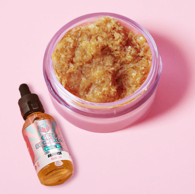 Brownie Flavored Lip Scrub