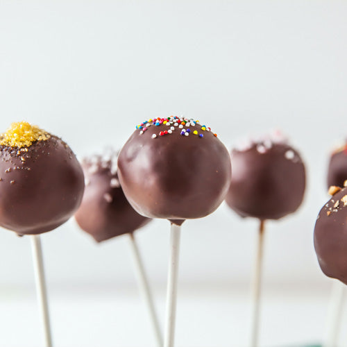 Chocolate Strawberry Cake Ball Truffles