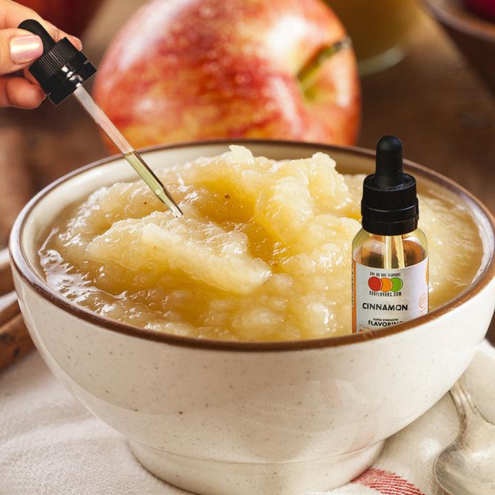 Homemade Cinnamon Applesauce