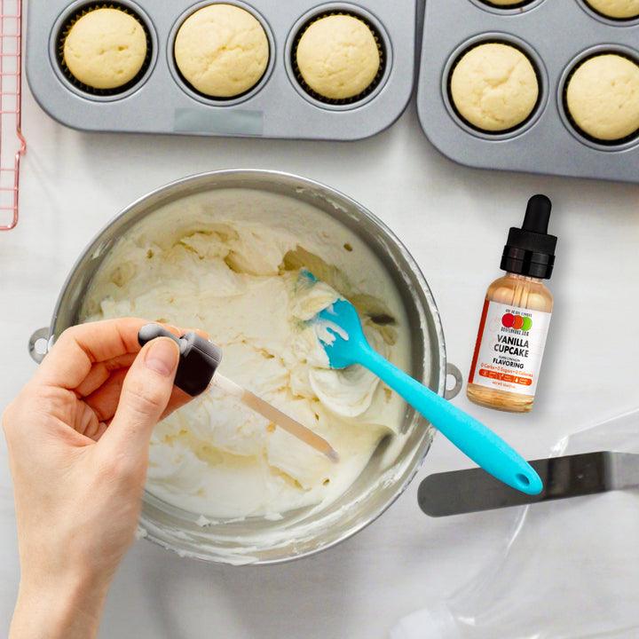 Vanilla Cupcakes with Chocolate Frosting