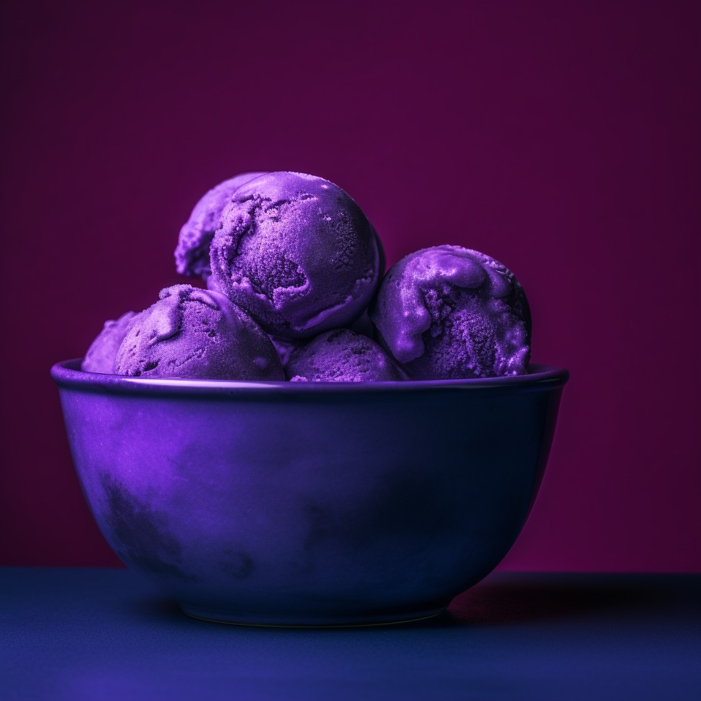 Ube Ice Cream One on One Flavors