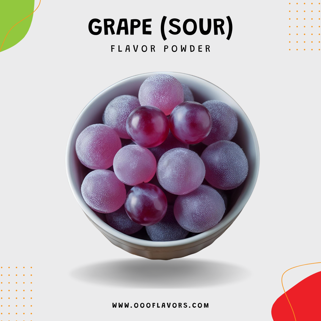 Grape Sour Flavor Powder