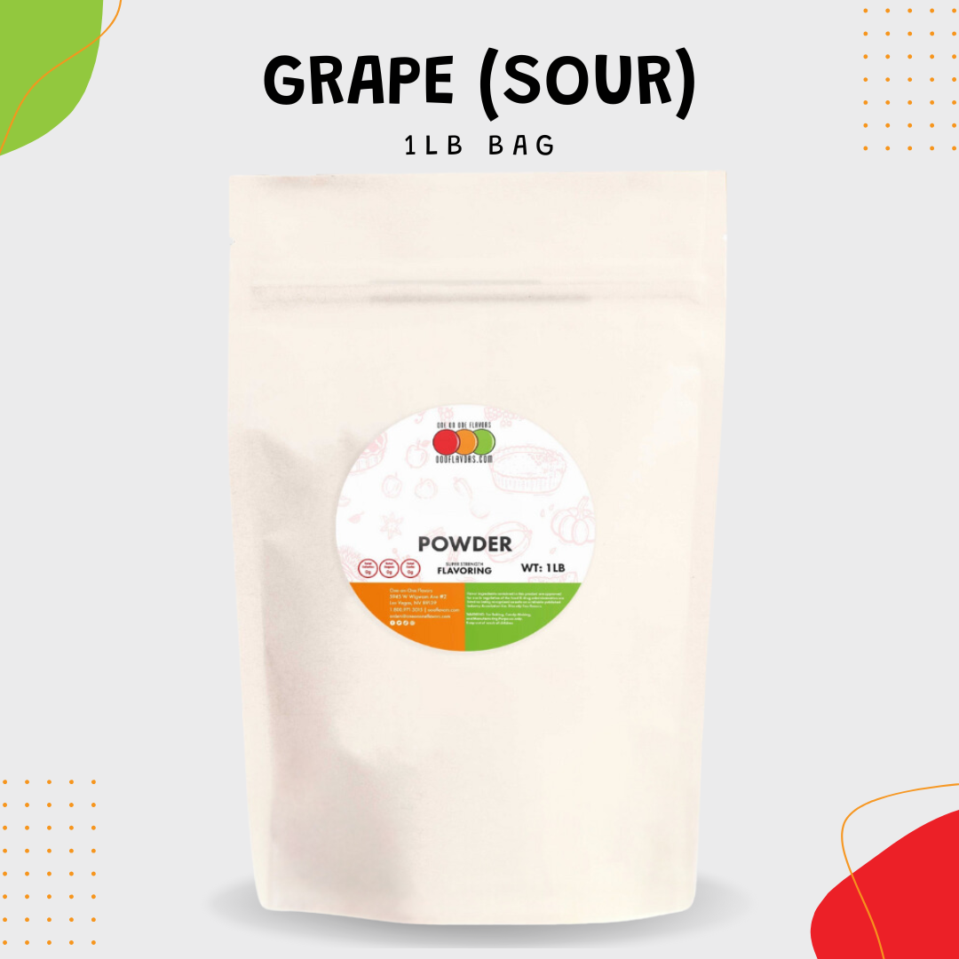 Grape (Sour) Flavor Powder