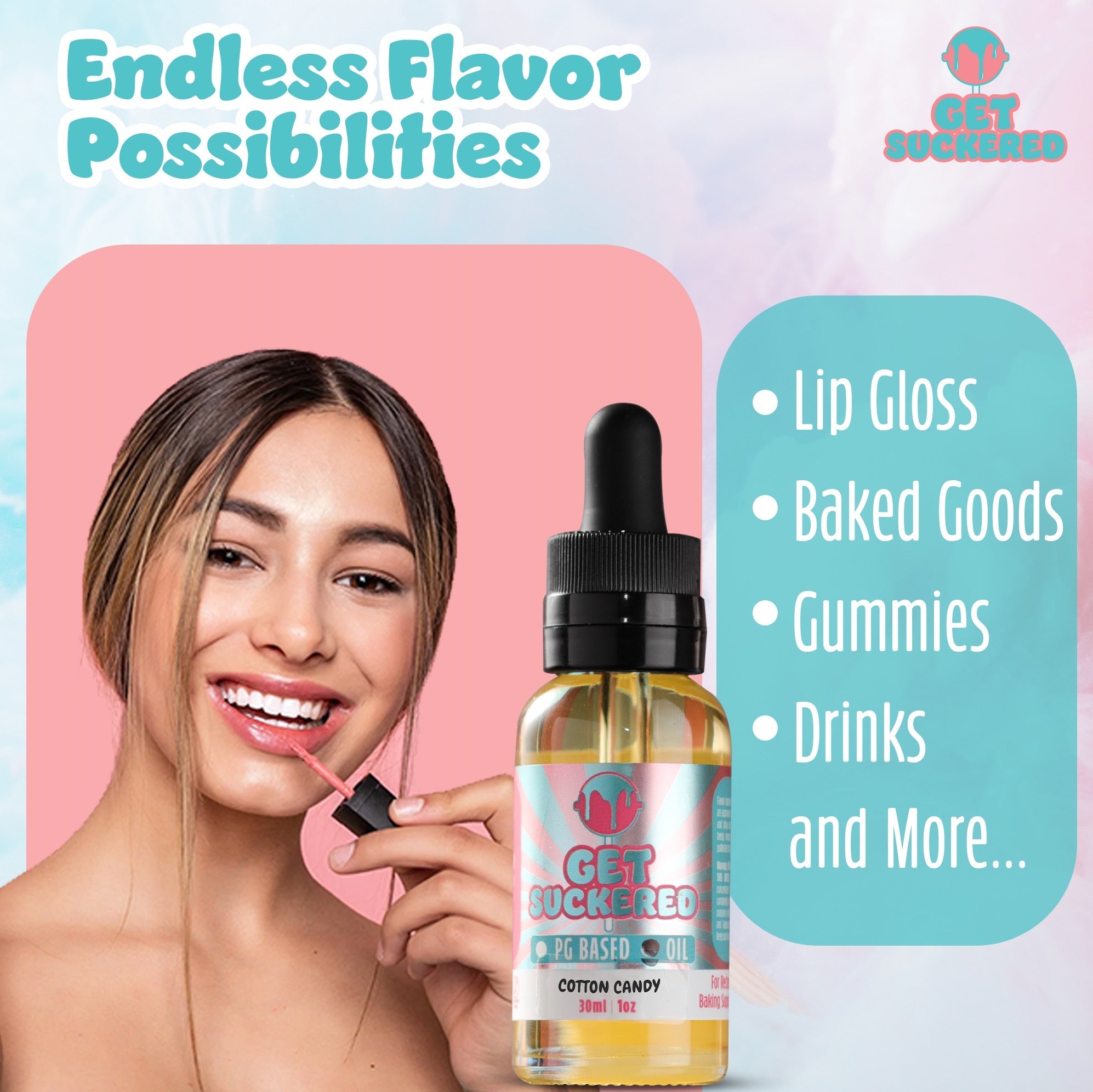 Almond Flavoring lip gloss