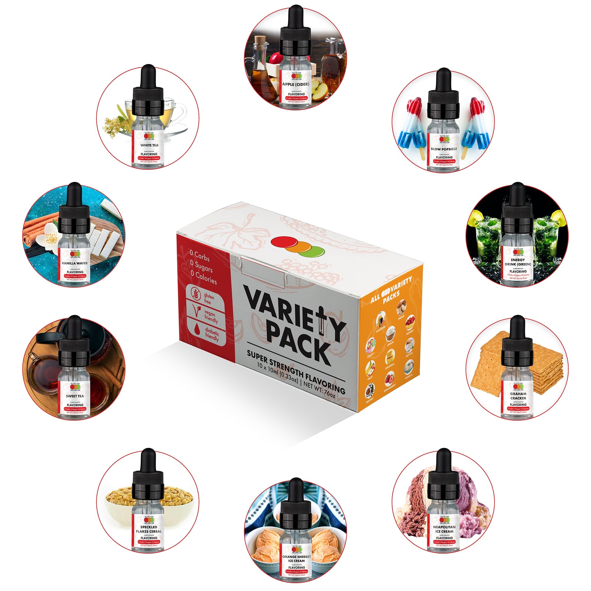 OOO Variety Packs (Water Soluble)