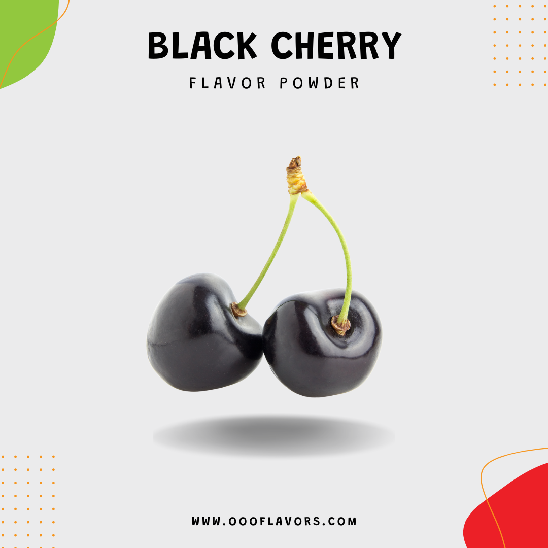 Black Cherry Flavor Powder