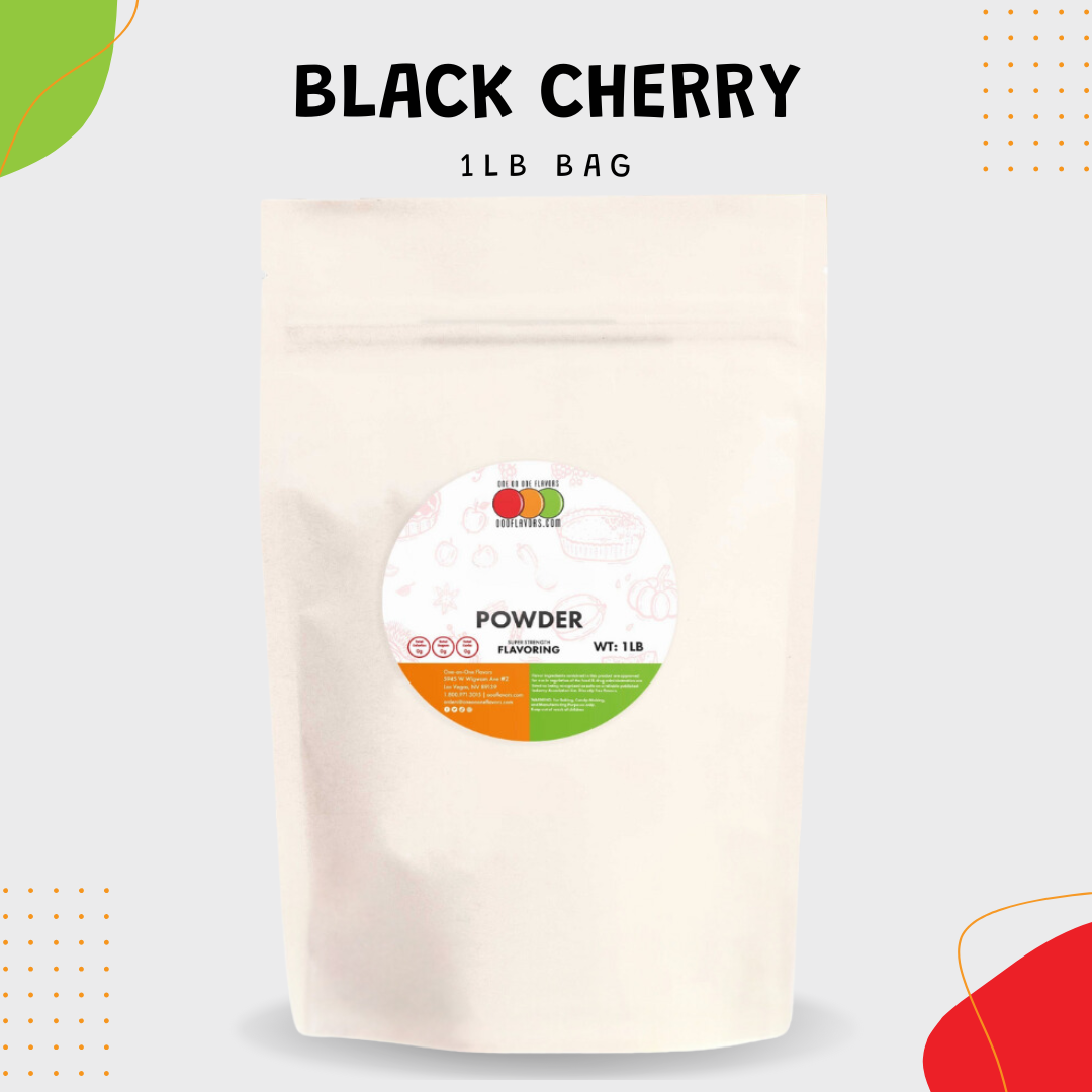 Black Cherry Flavor Powder