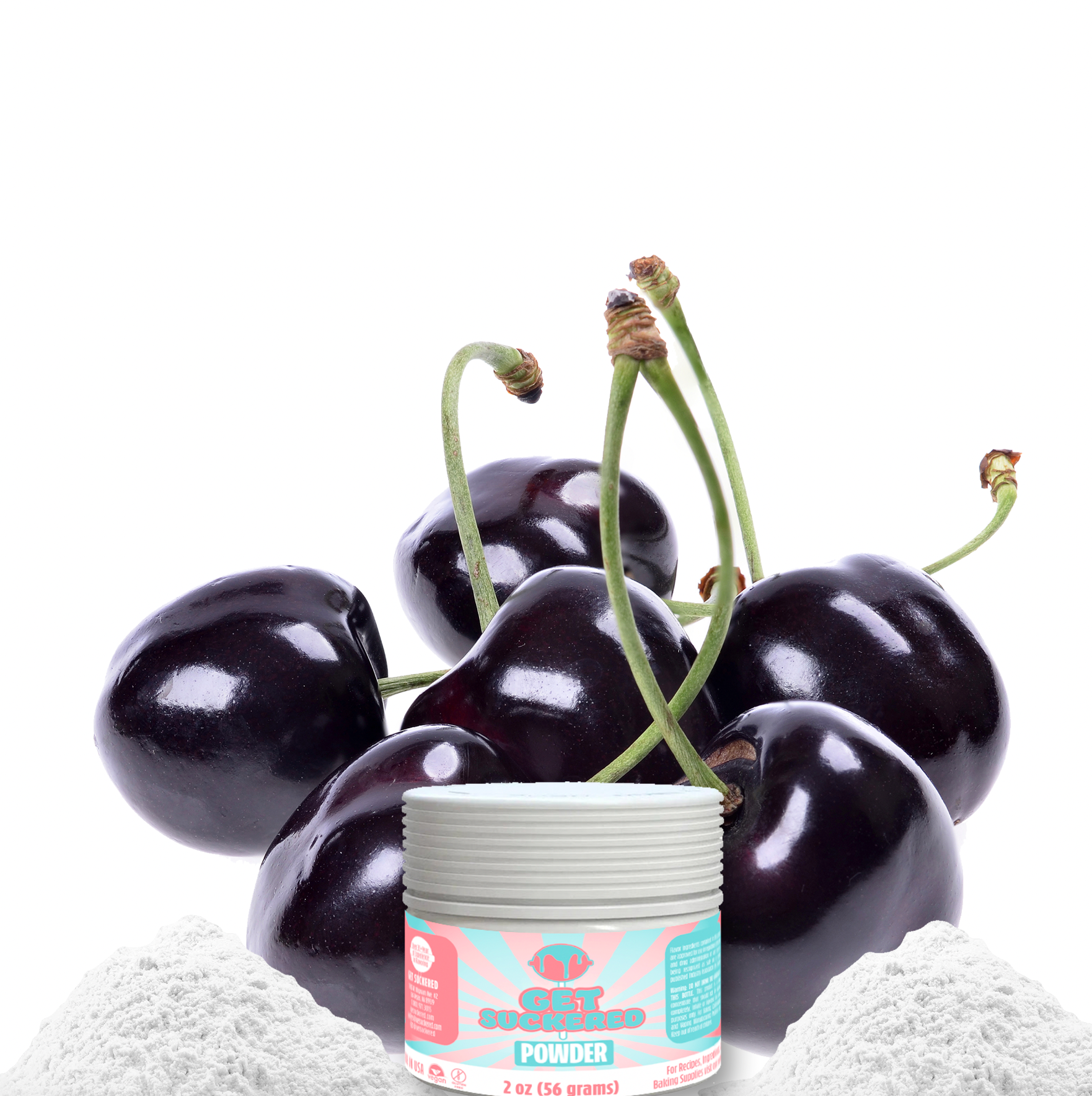 Black Cherry Flavored Powder 2oz