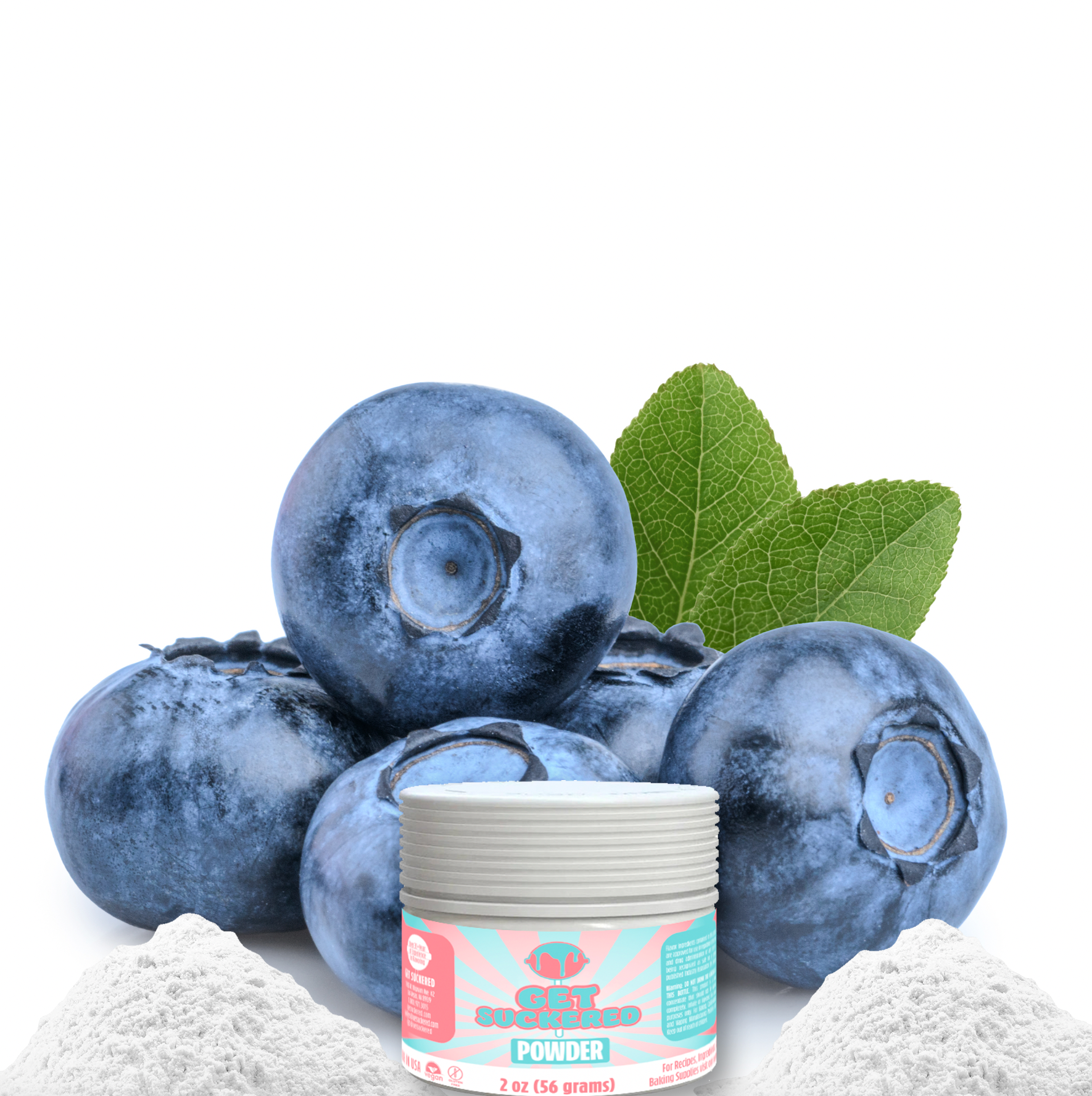 Blueberry Flavored Powder 2oz