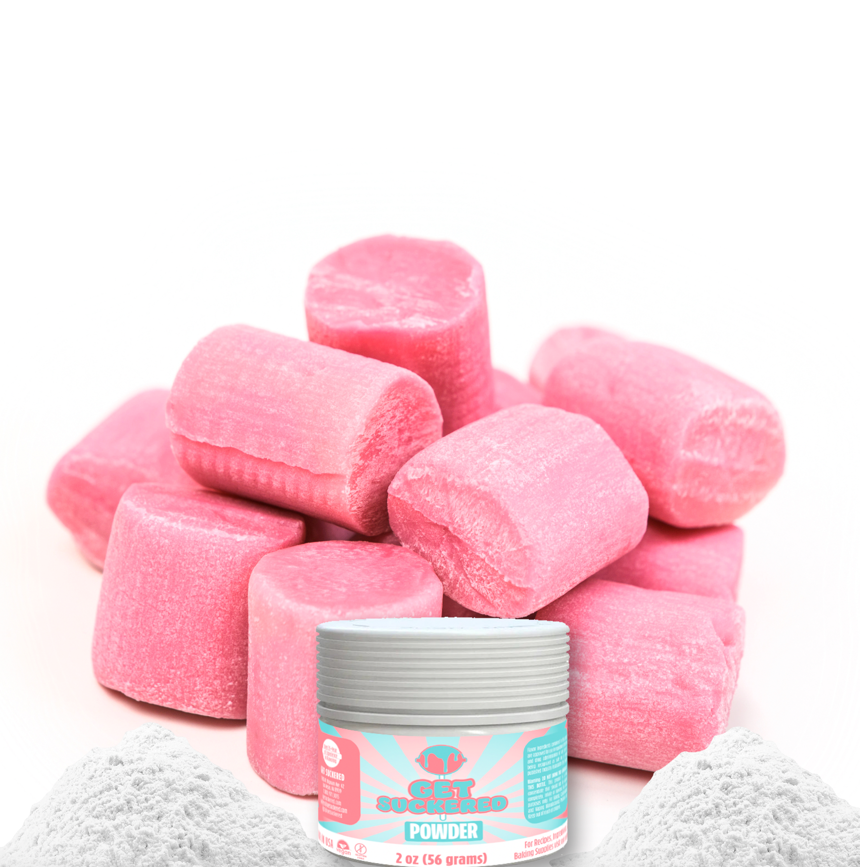 Bubble Gum Flavored Powder 2oz