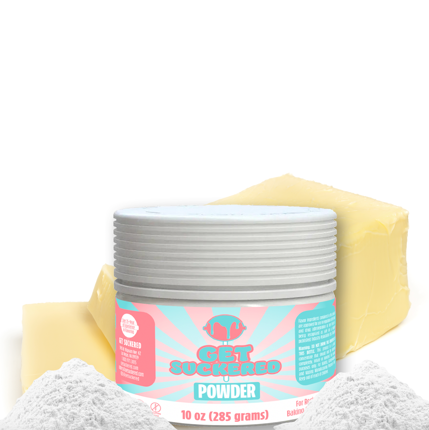 Butter Flavored Powder 10oz