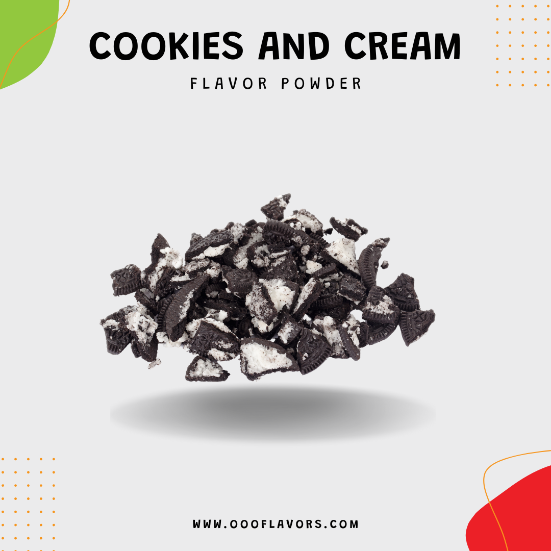 Cookies & Cream Flavor Powder