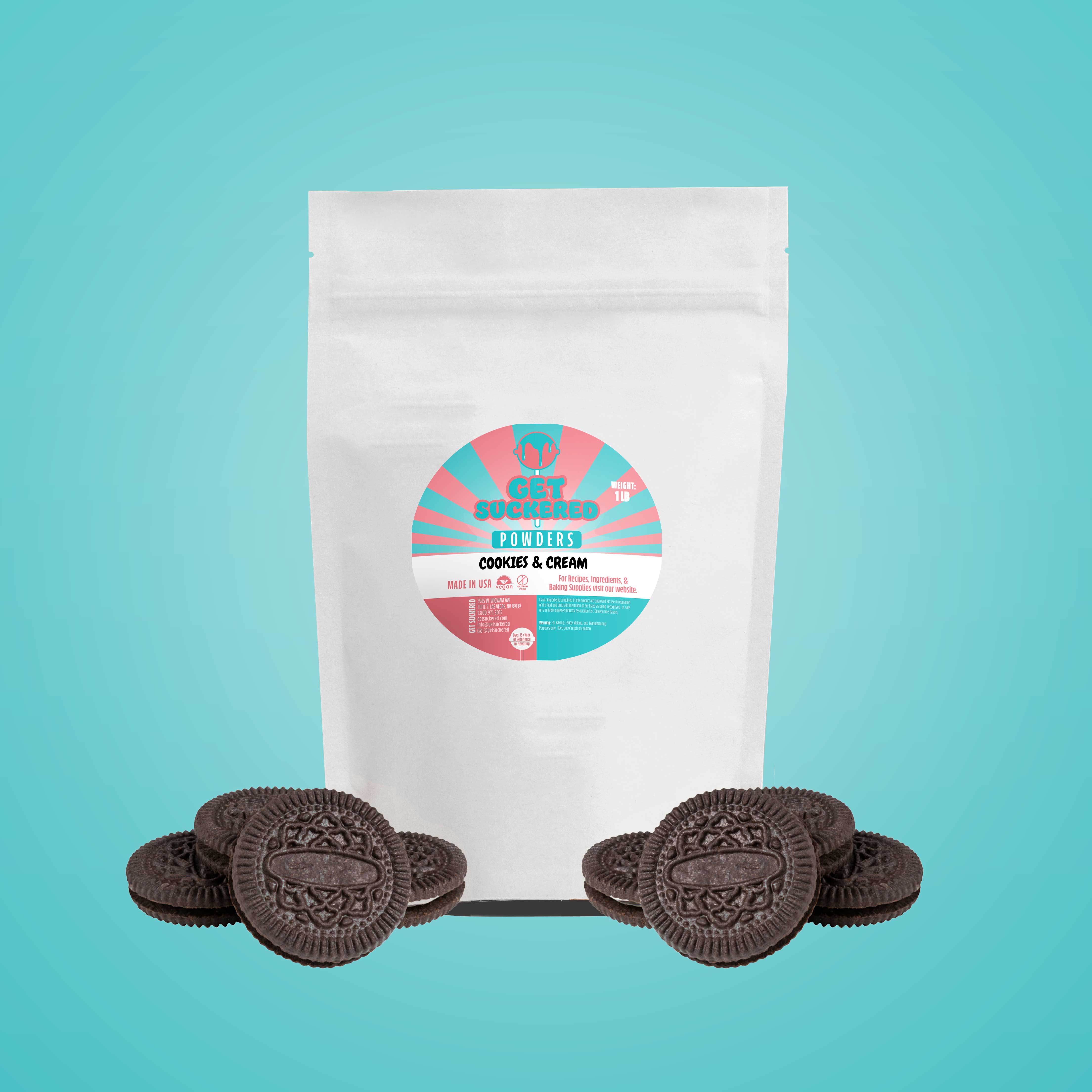 Cookies & Cream Flavored Powder