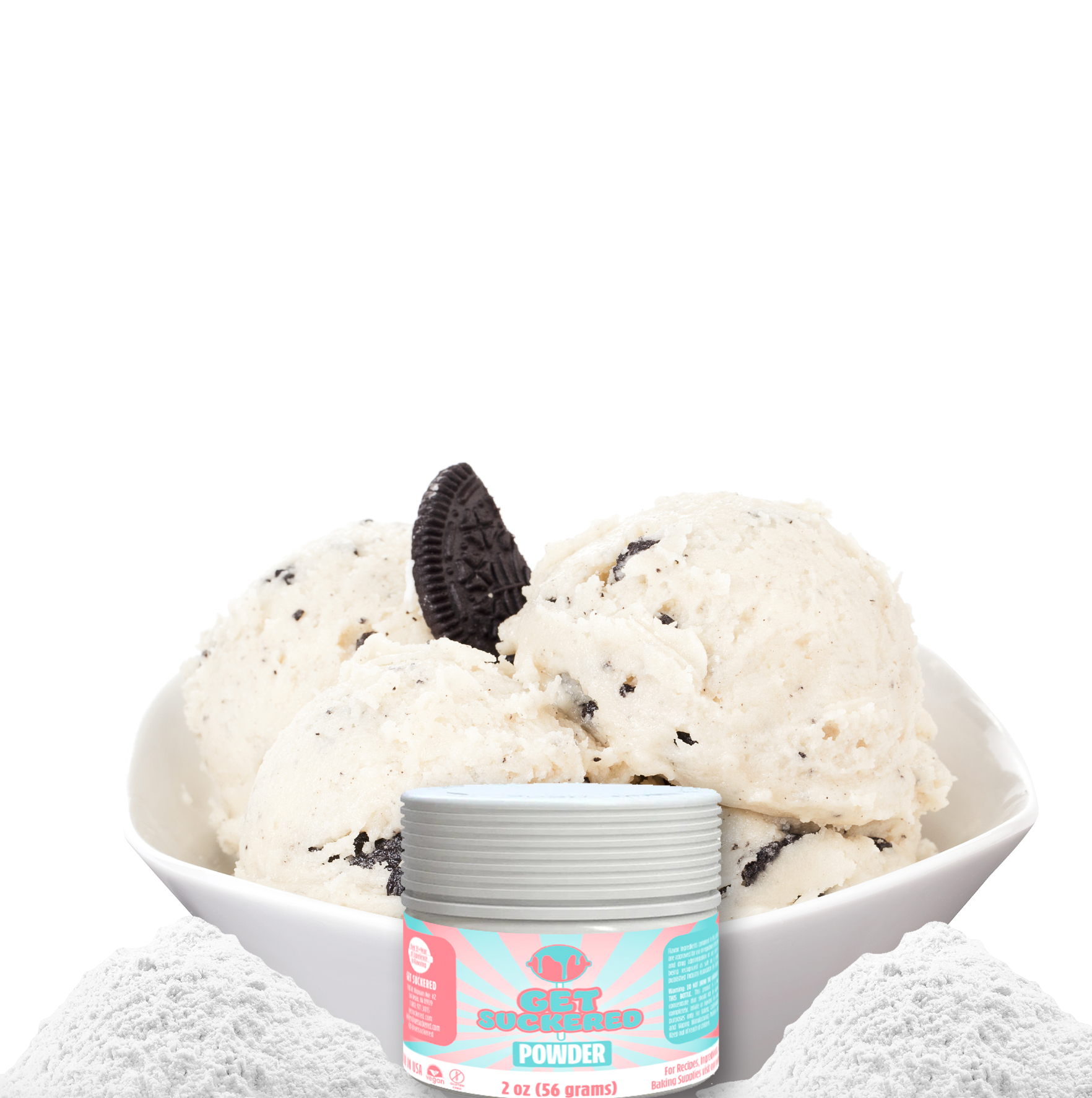 Cookies & Cream Flavored Powder 2oz