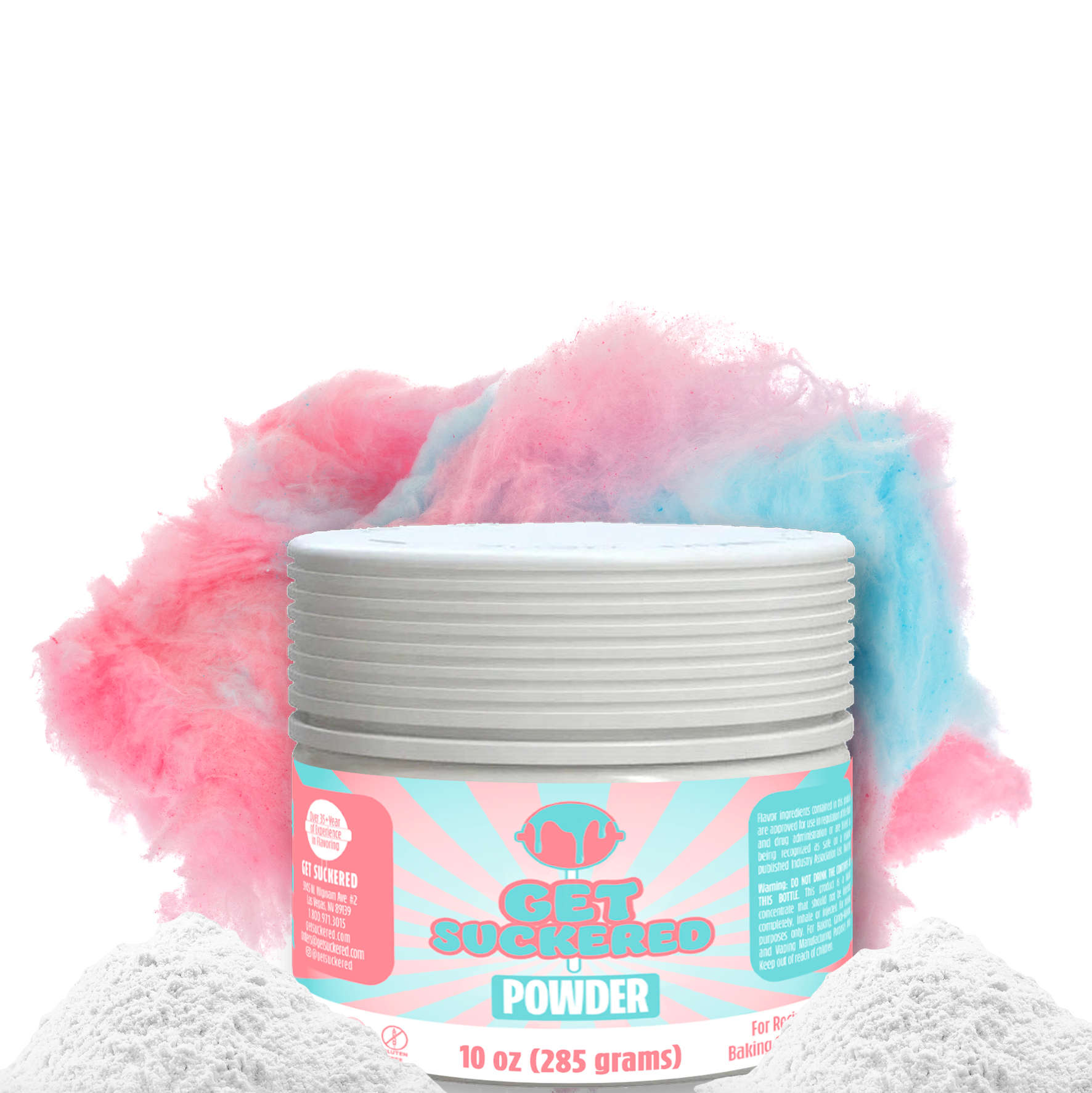 Cotton Candy Flavored Powder 10oz