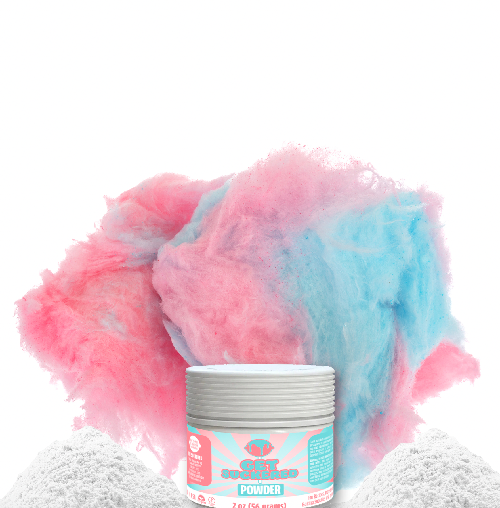 Cotton Candy Flavored Powder 2oz