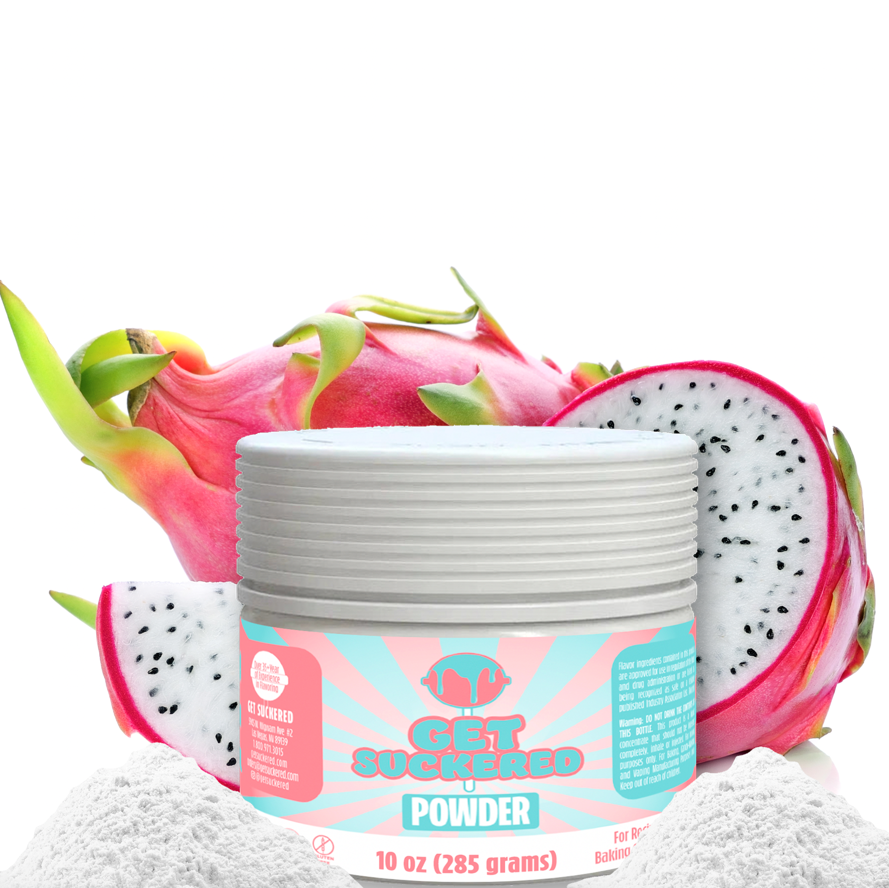 Dragonfruit Flavored Powder 10oz