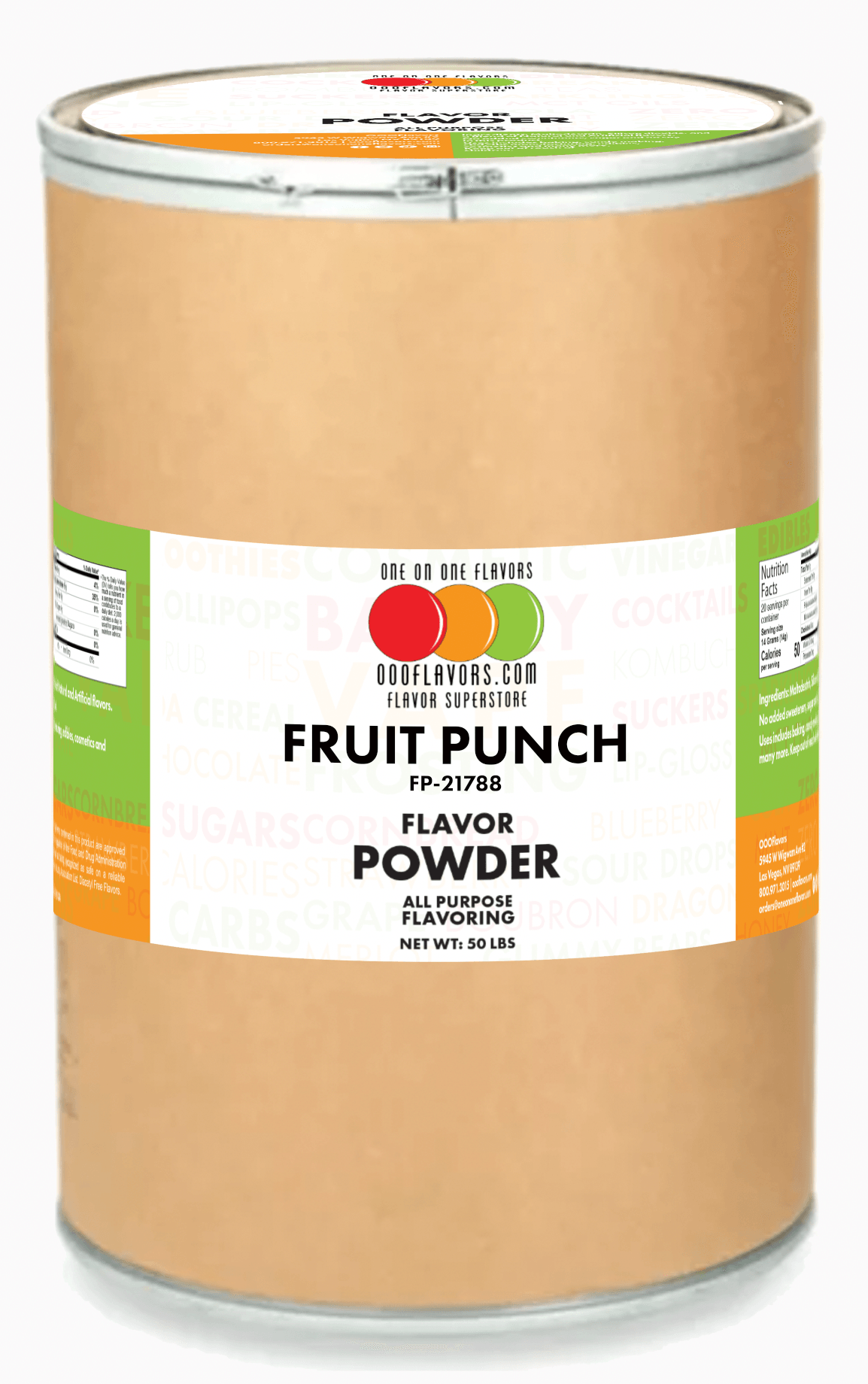 Fruit Punch Flavor Powder