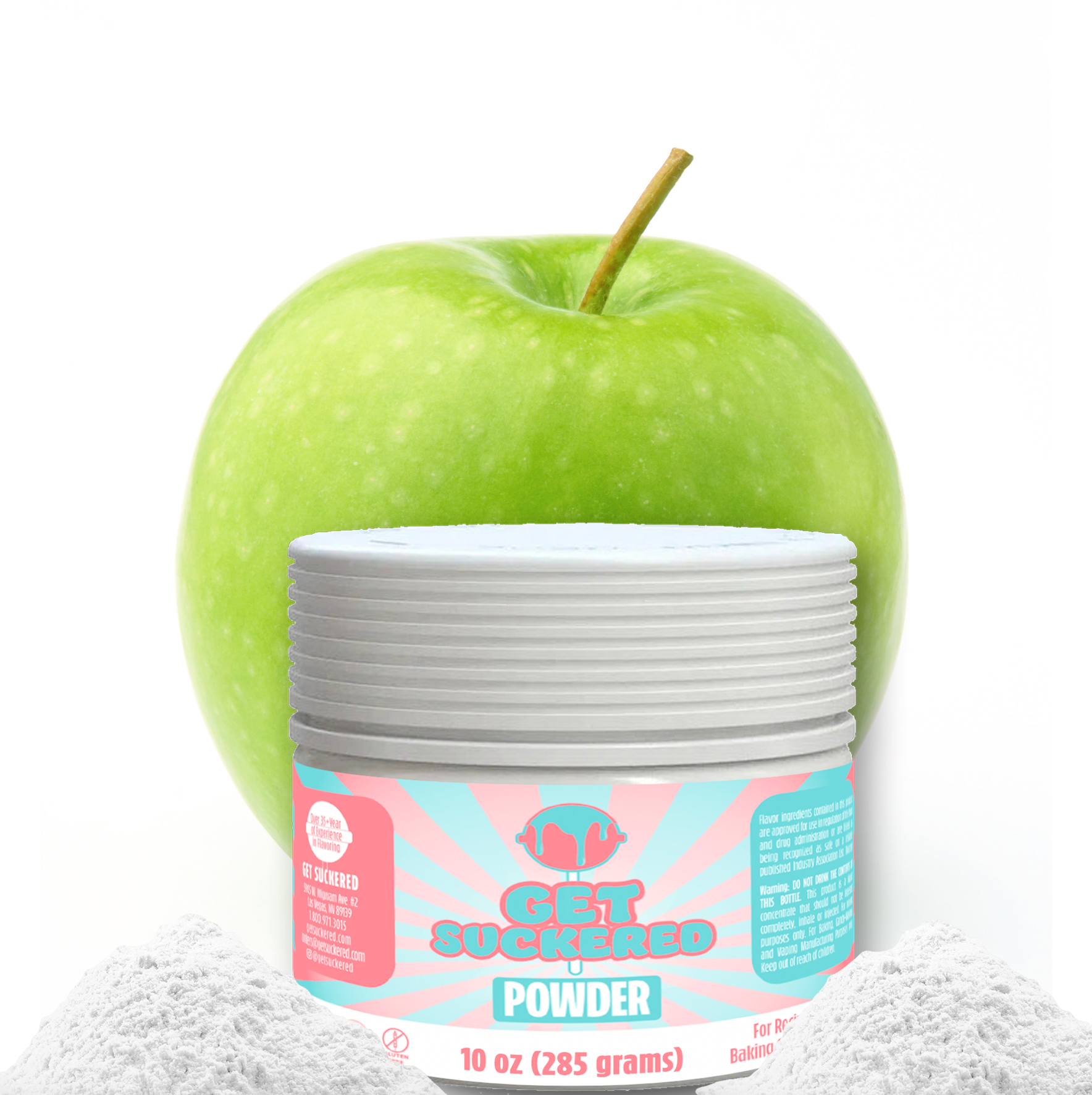 Green Apple Flavored Powder 10oz