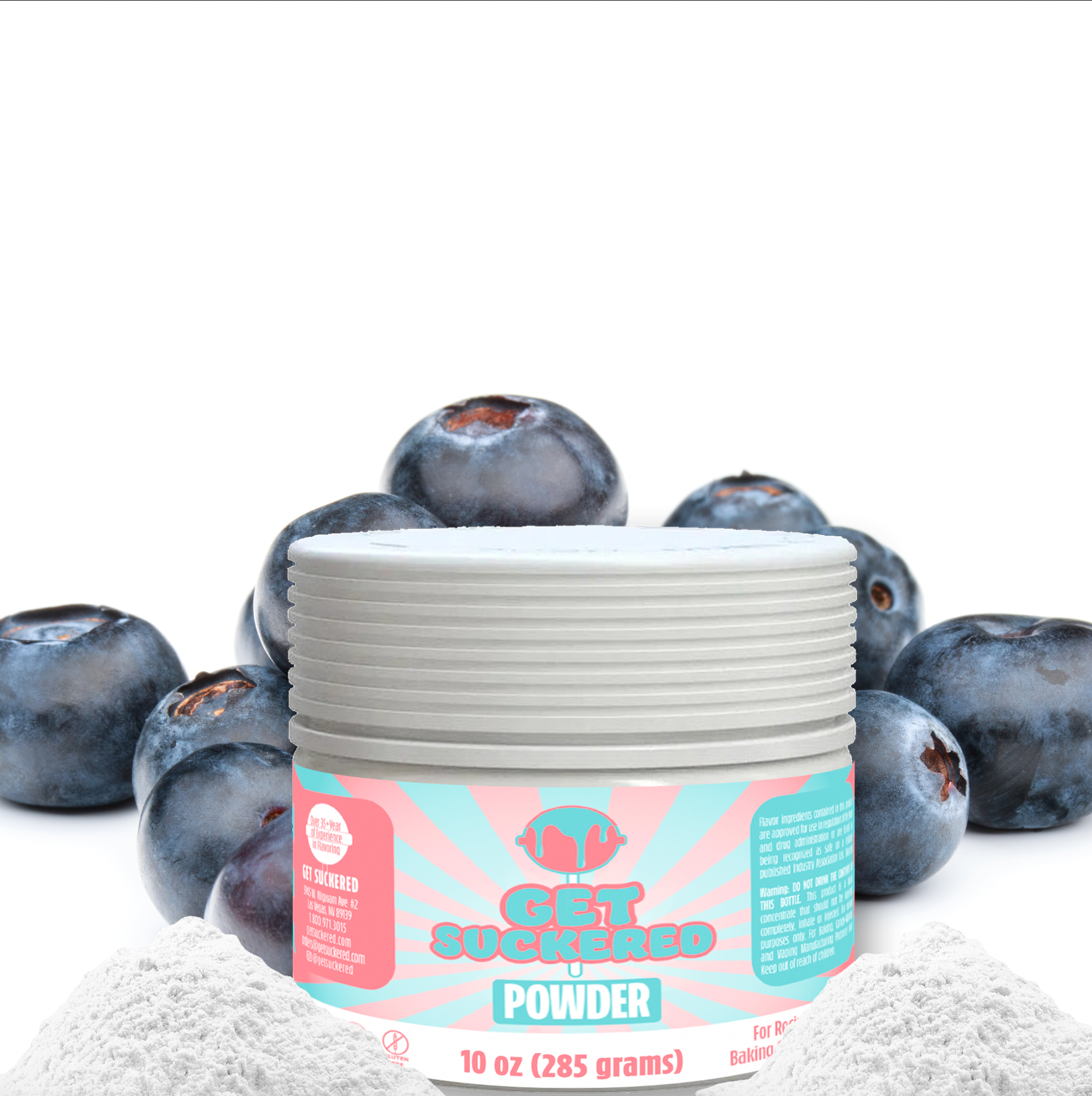 Huckleberry Heaven Flavored Powder 10oz