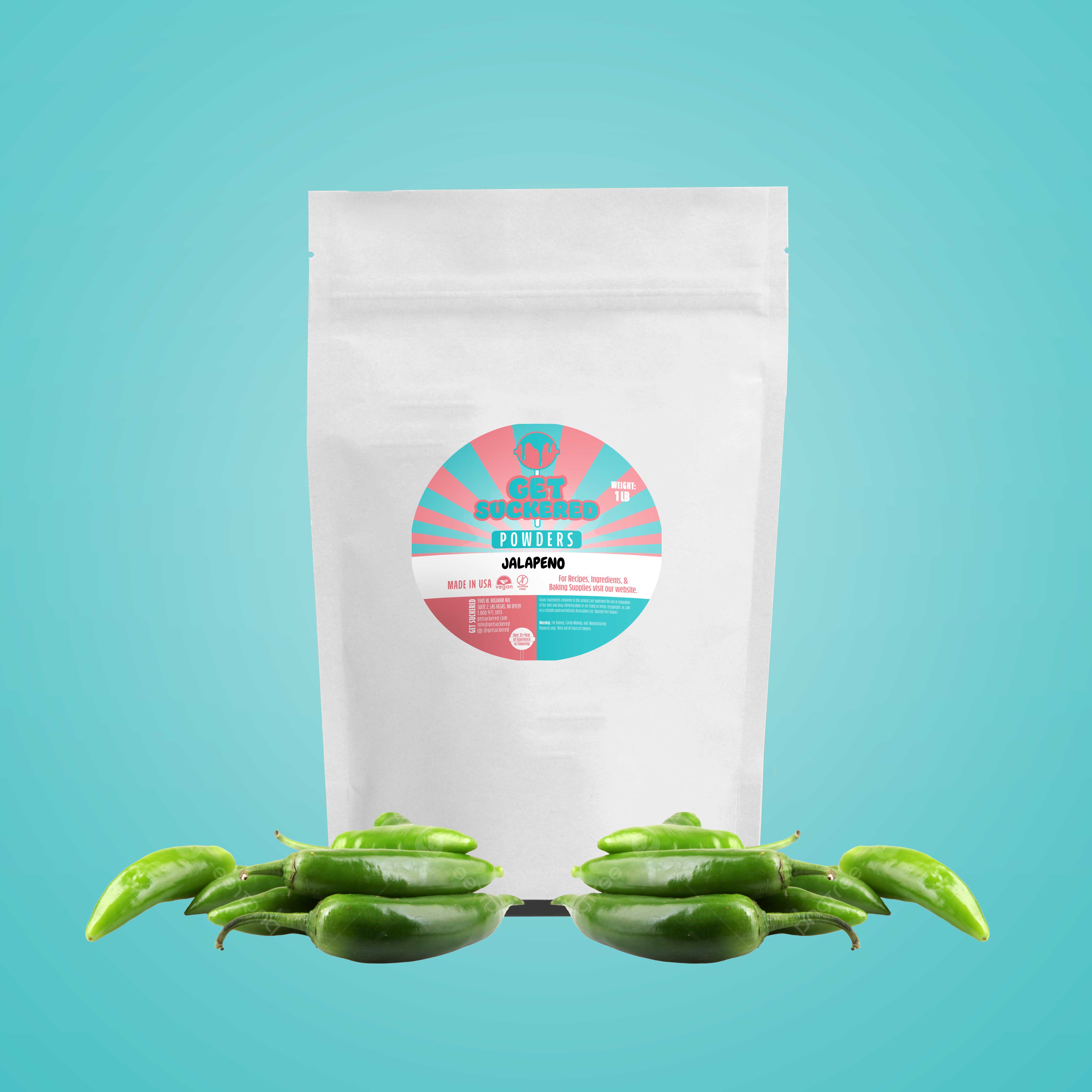 Jalapeno Flavored Powder - Natural