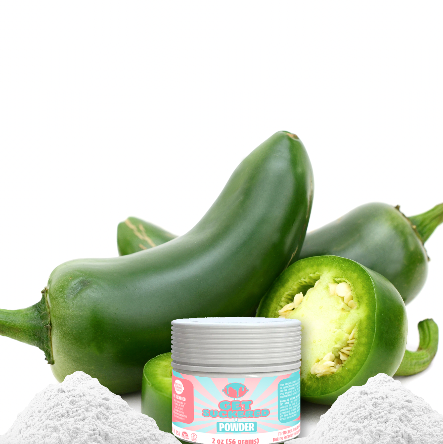 Jalapeno Flavored Powder - Natural 2oz