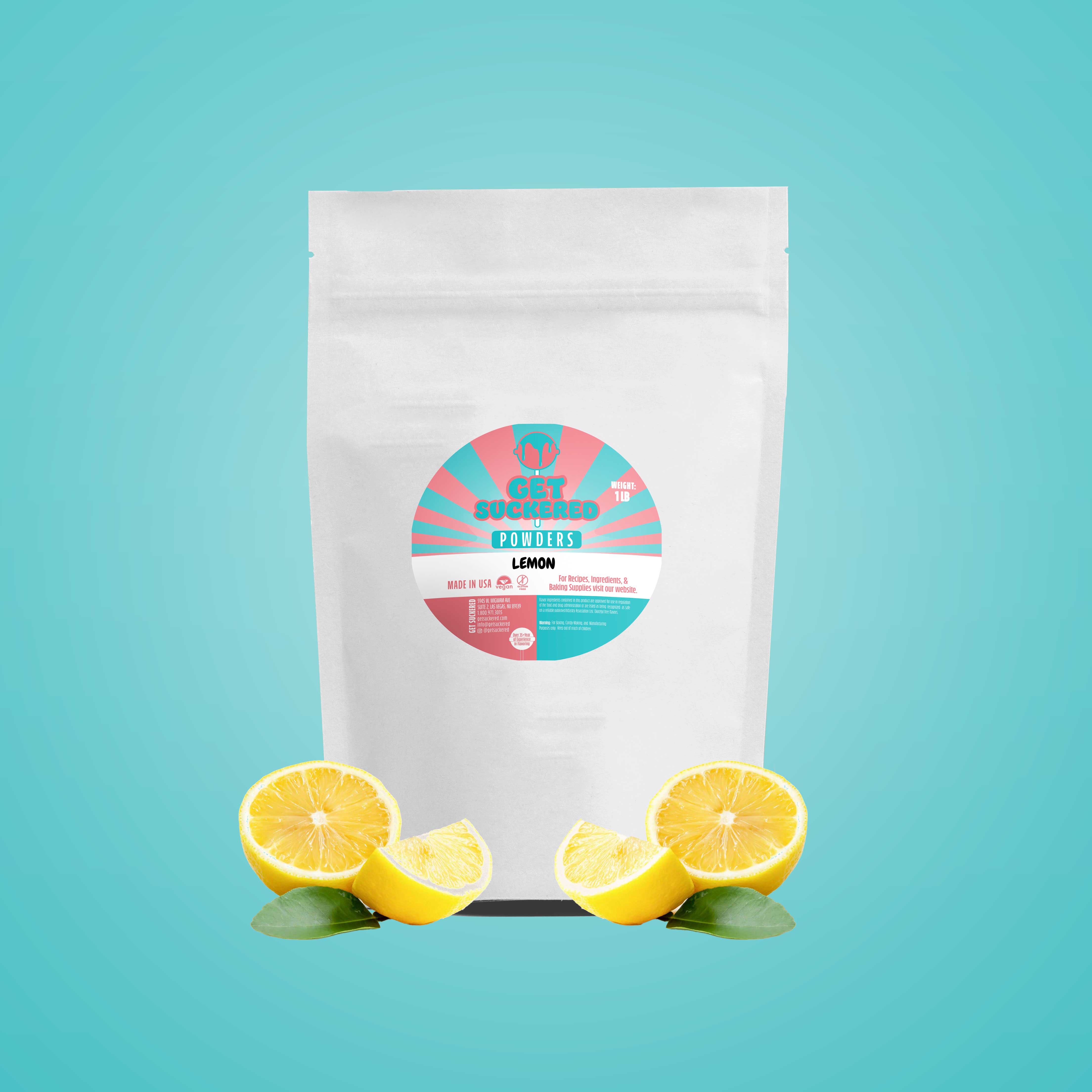 Lemon Flavored Powder - Natural