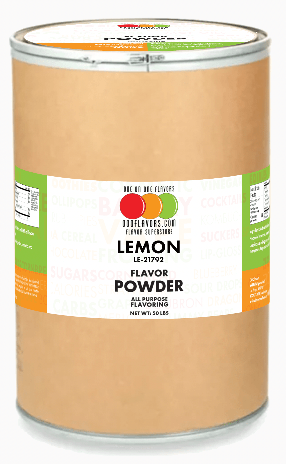 Lemon Flavor Powder