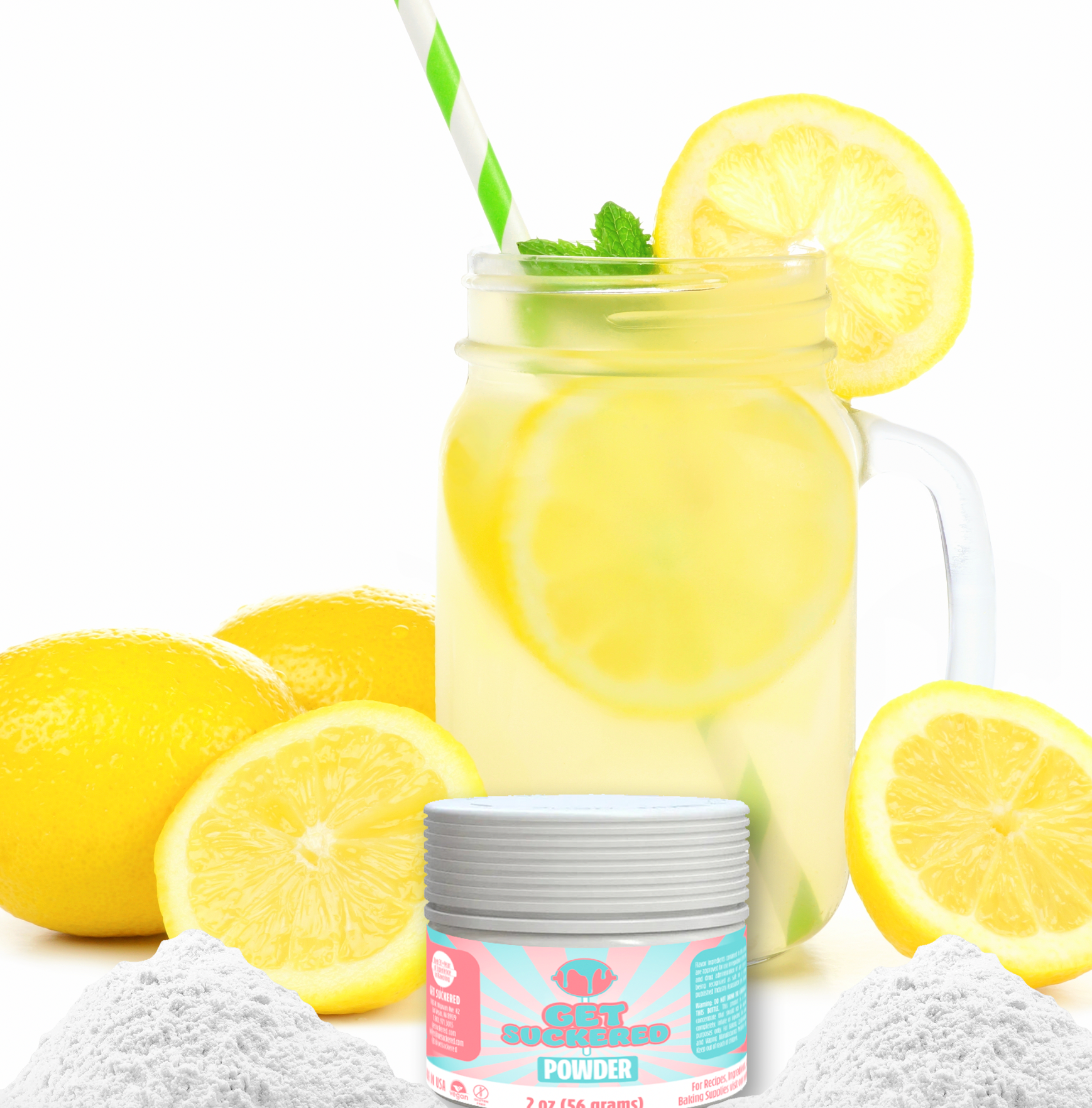 Lemonade Flavored Powder 2oz