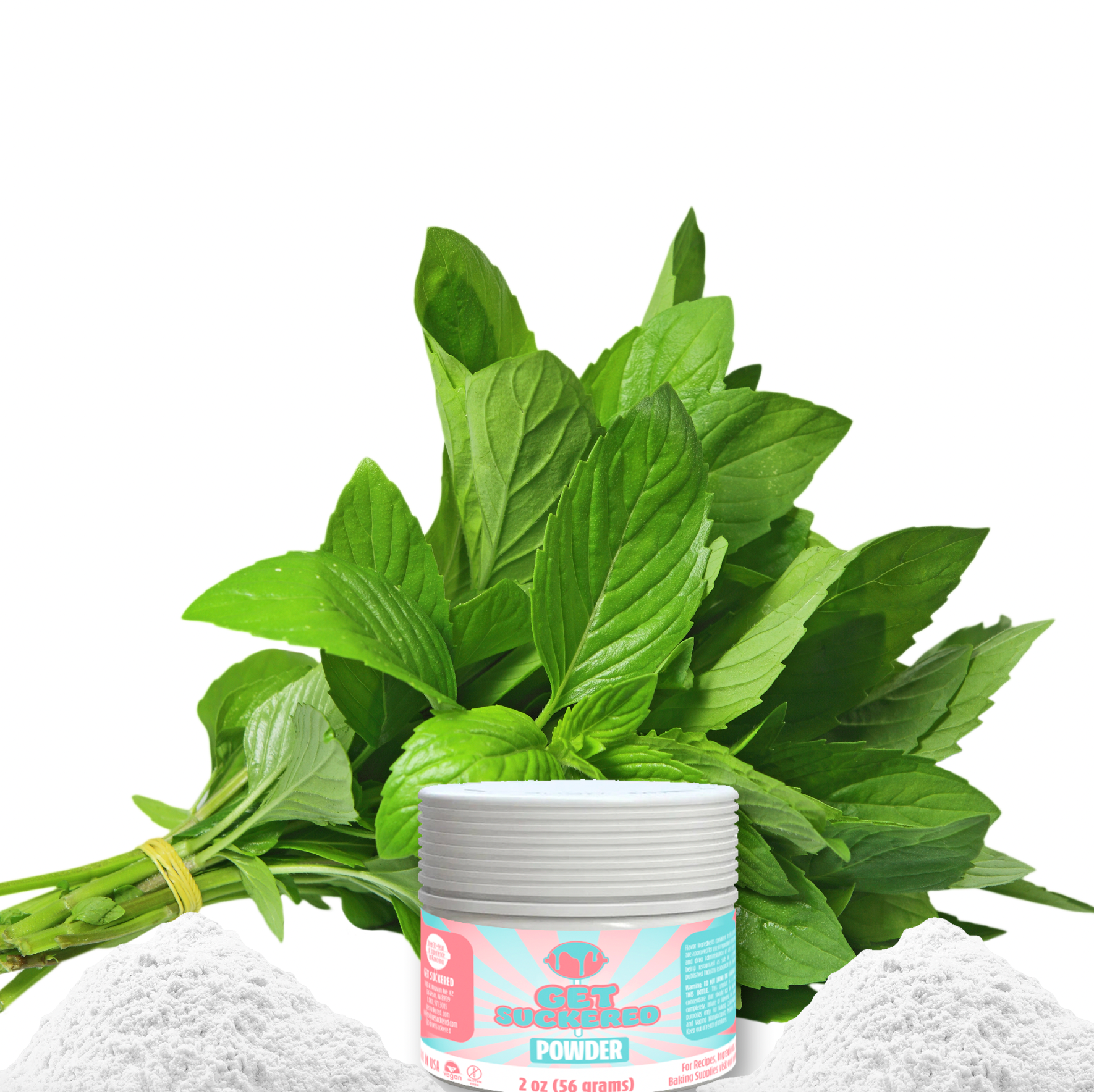 Menthol Flavored Powder 2oz