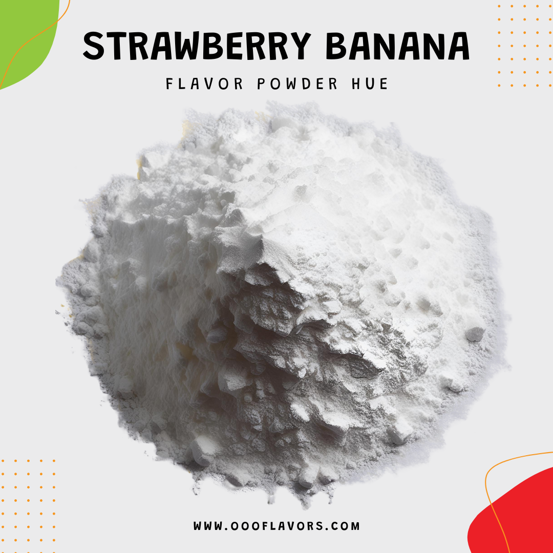 Strawberry Banana Flavor Powder