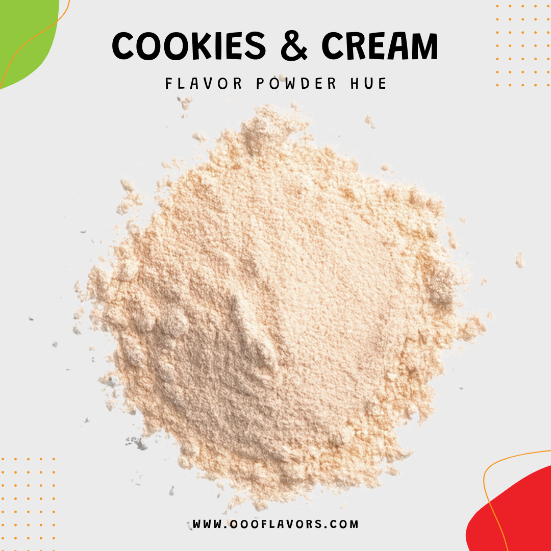 Cookies & Cream Flavor Powder