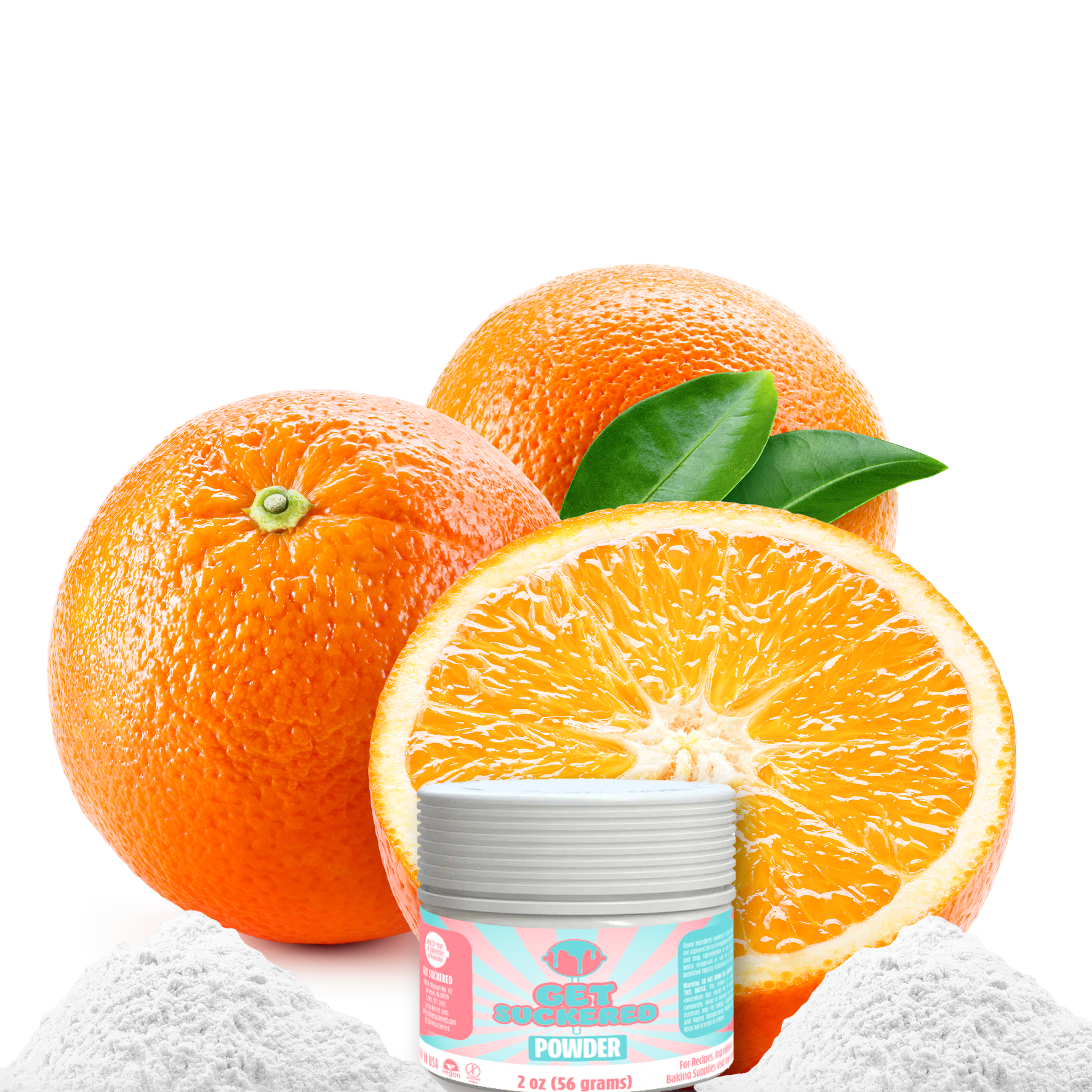 Orange Flavored Powder 2oz