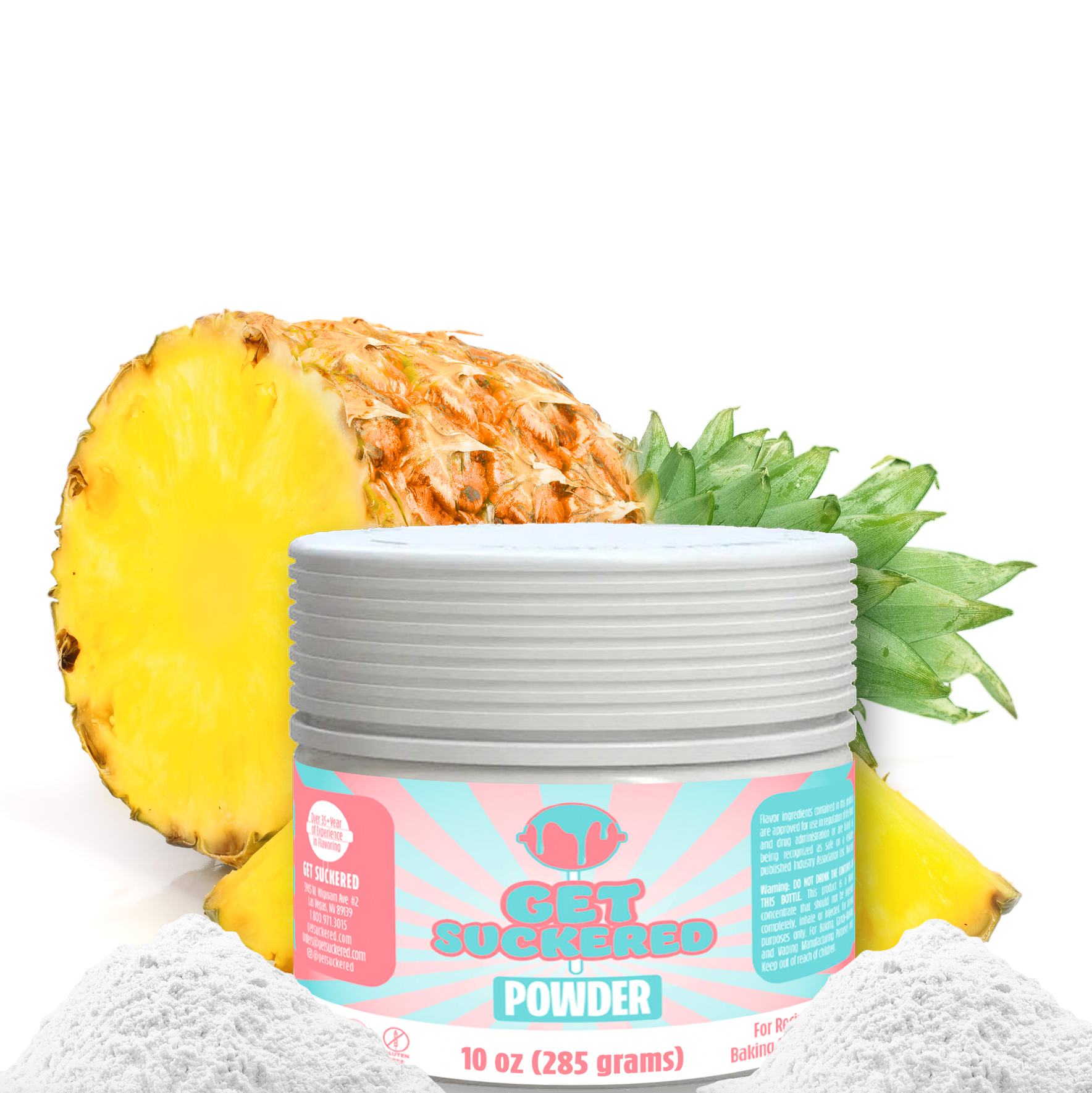 Pineapple Flavored Powder 10oz