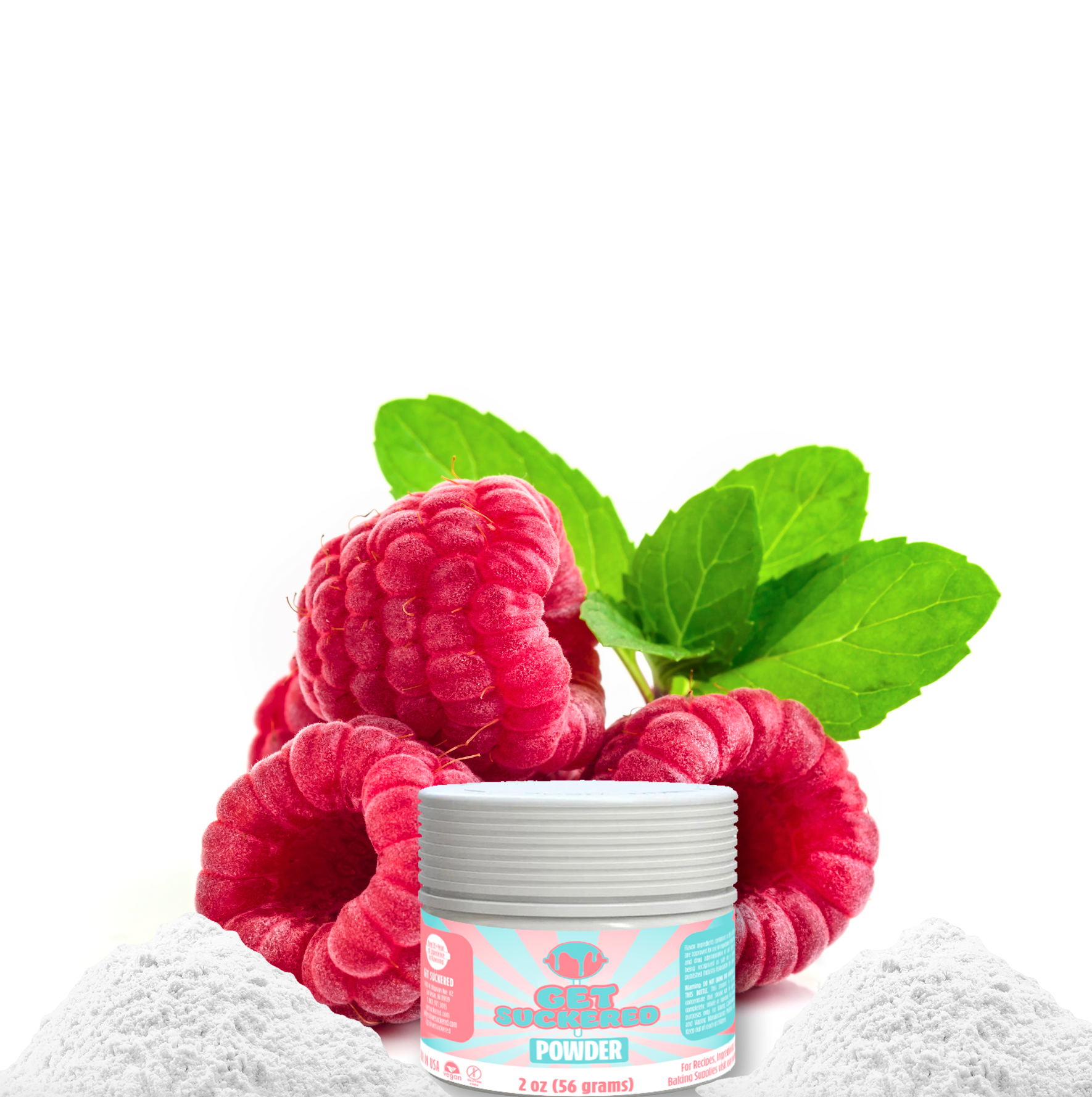 Raspberry Flavored Powder 2oz