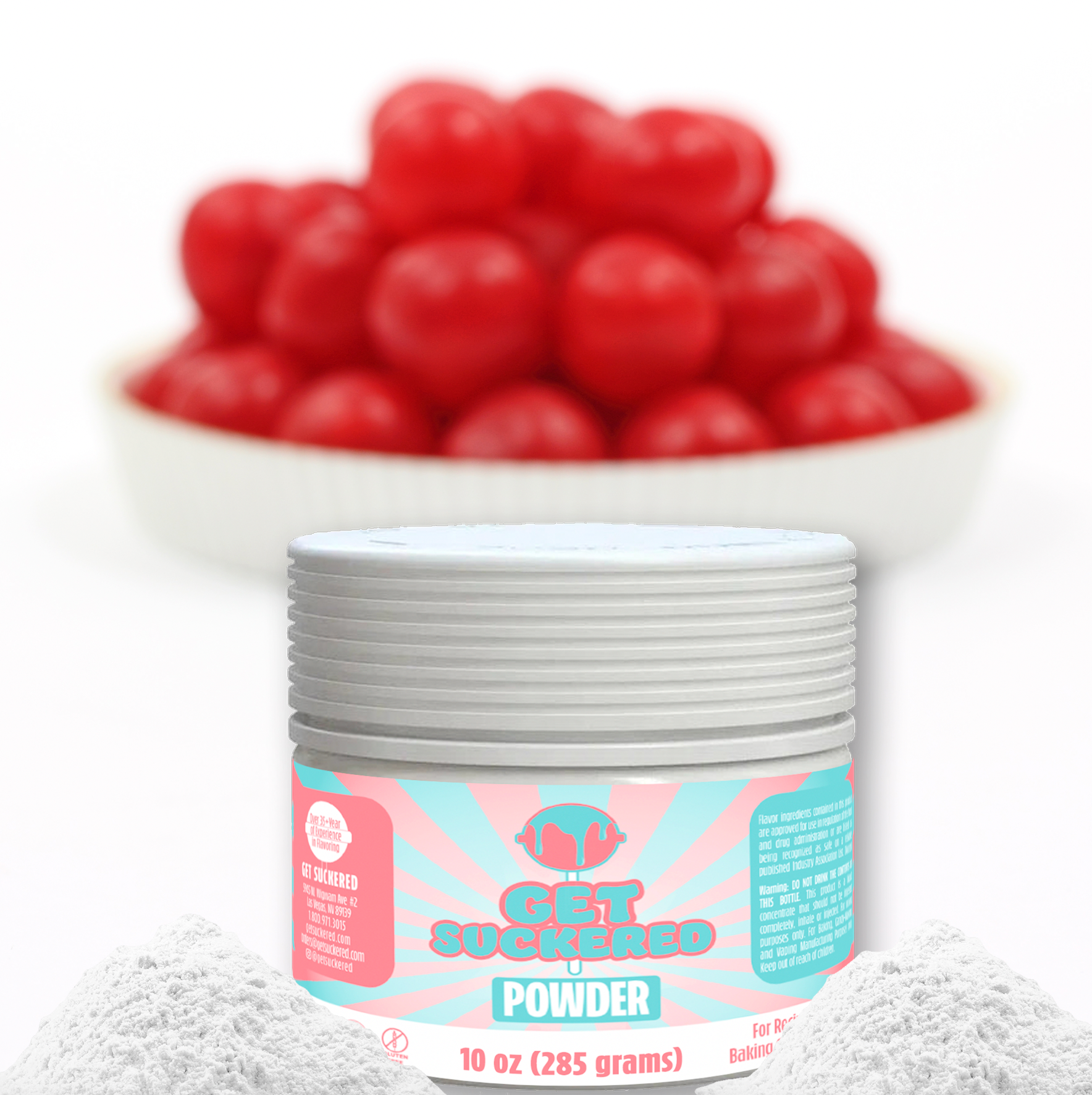 Sour Cherry Flavored Powder 10oz