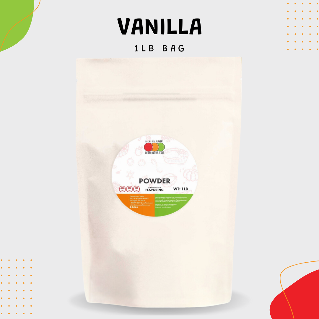 Vanilla Flavor Powder - Natural