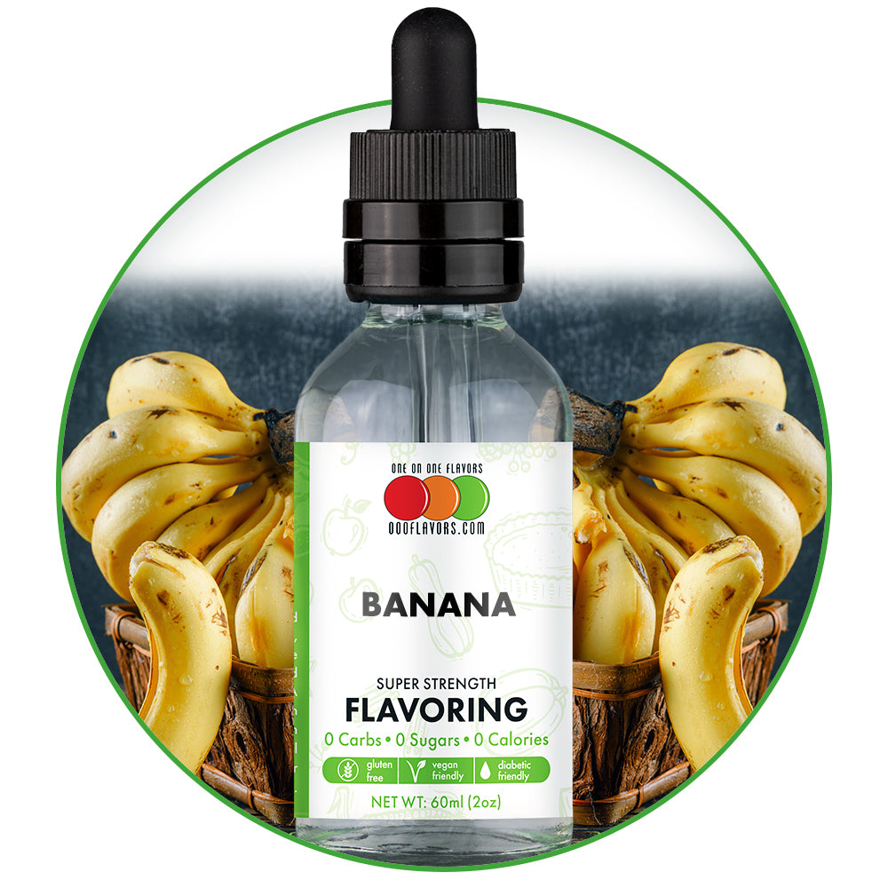 MyProtein Flavdrops liquid banana flavoring with sweeteners - liquid  sweetened banana flavor with sweetener