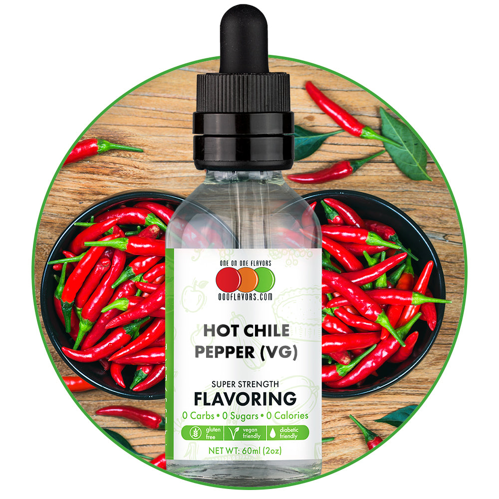 Hot Chile Pepper (VG) Flavored Liquid Concentrate