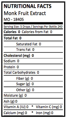 Monk Fruit - Sweetener